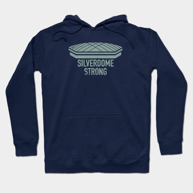 Silverdome Strong Hoodie by rindu